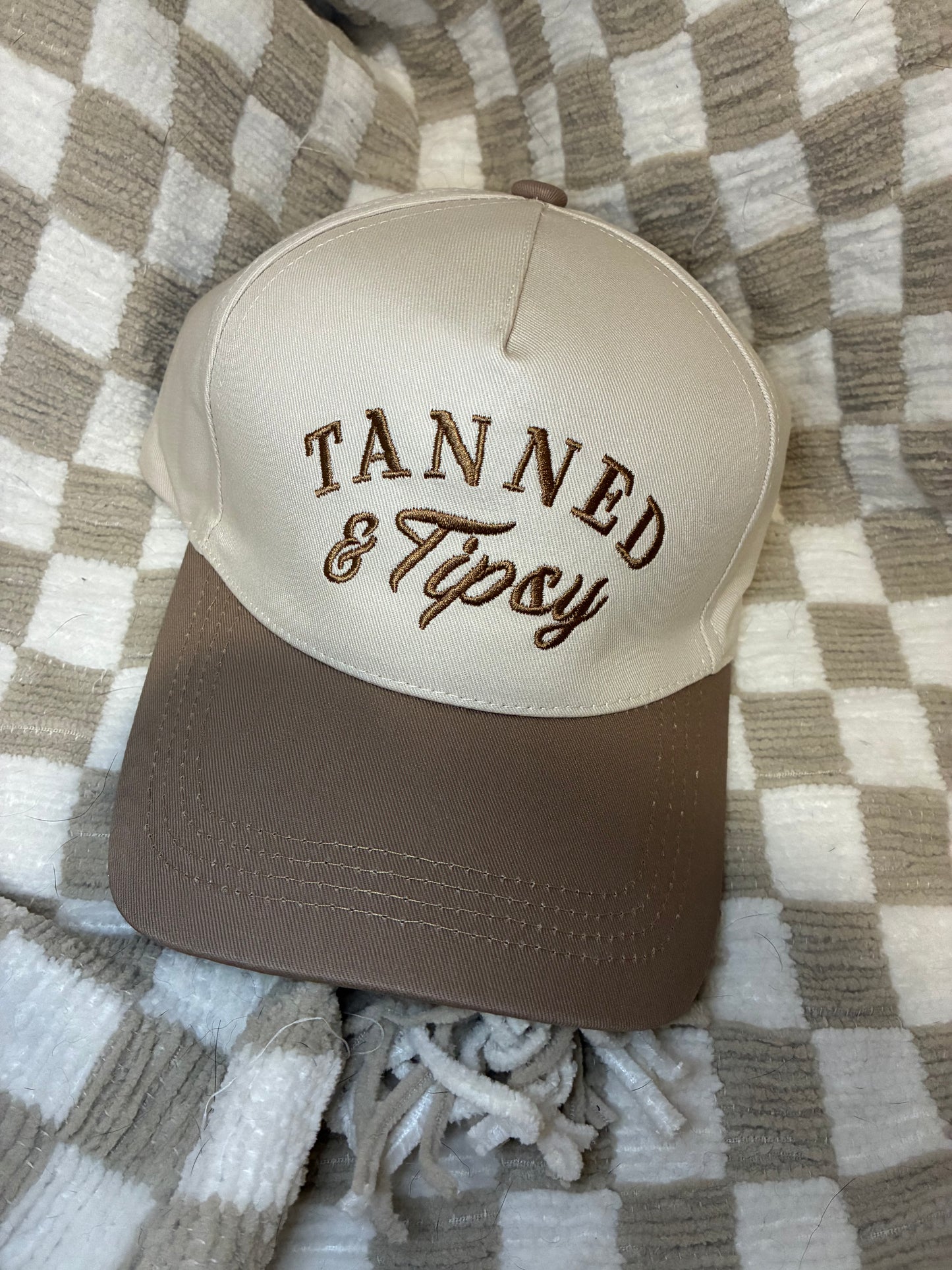 Tanned & Tipsy Trucker Hat
